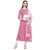 Stylum Women’s Printed Cotton Flared Kurta with Dupatta